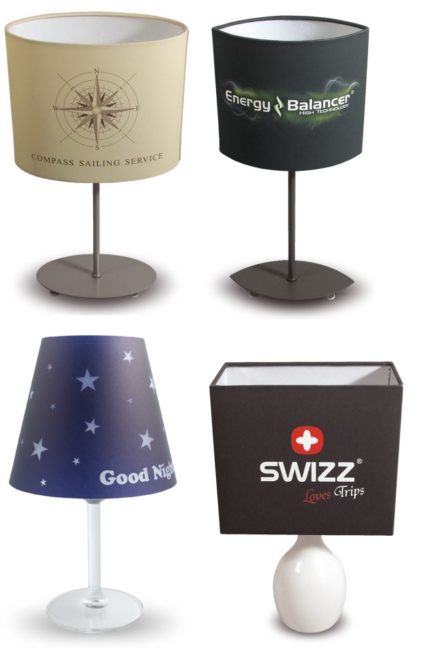 Lamps with your logo